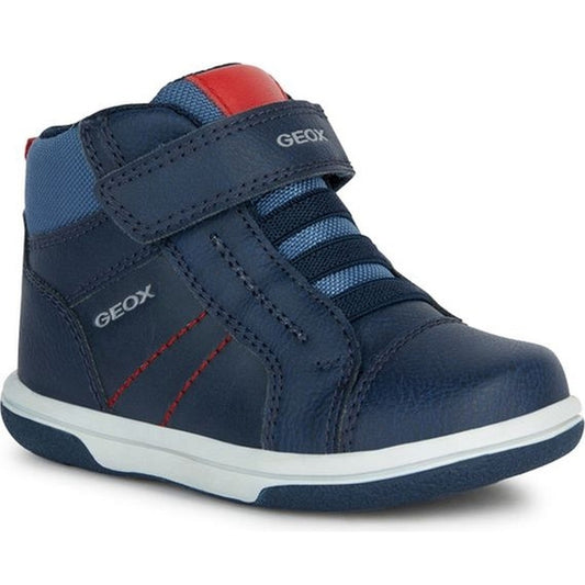 Geox boys navy, avio by flick booties | Vilbury London