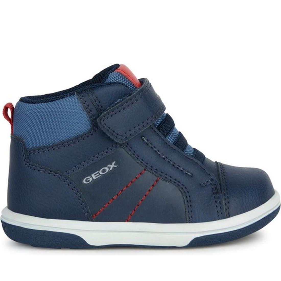 Geox boys navy, avio by flick booties | Vilbury London