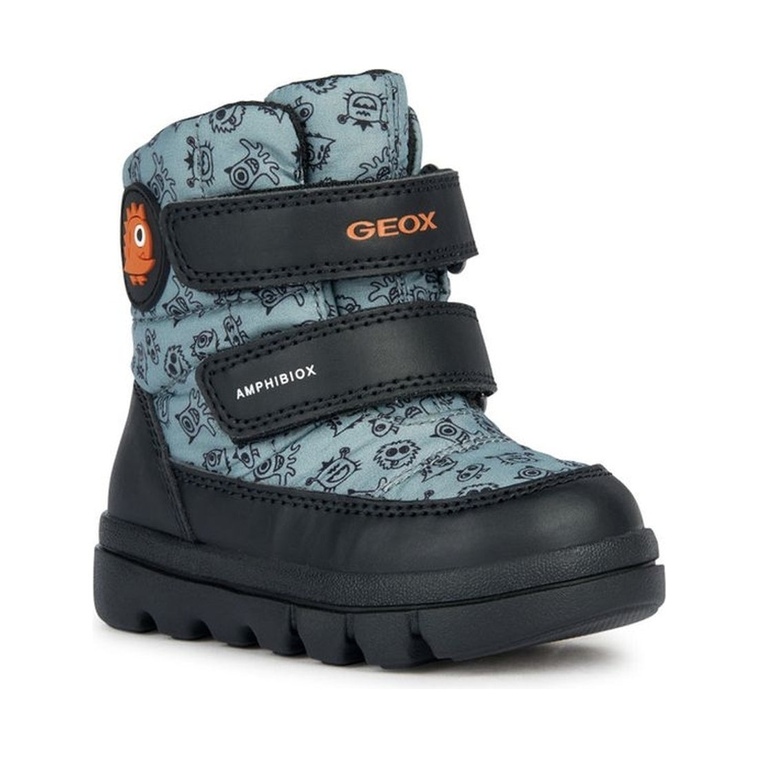 Geox boys sage, orange willaboom booties | Vilbury London