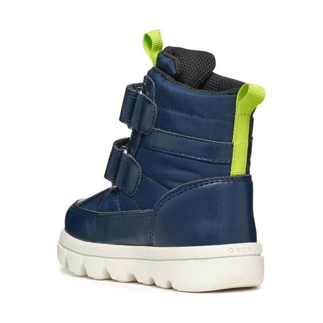 Geox boys navy, lime willaboom booties | Vilbury London