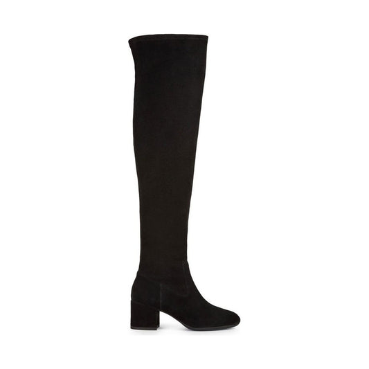 Geox womens black eleana boots | Vilbury London