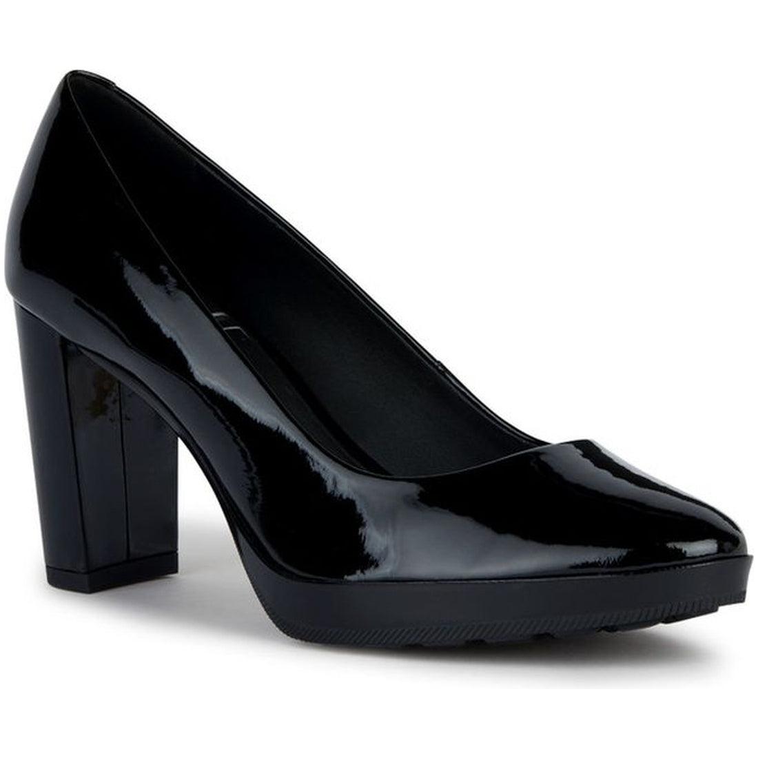 Geox womens black walk pleasure 85 pumps | Vilbury London