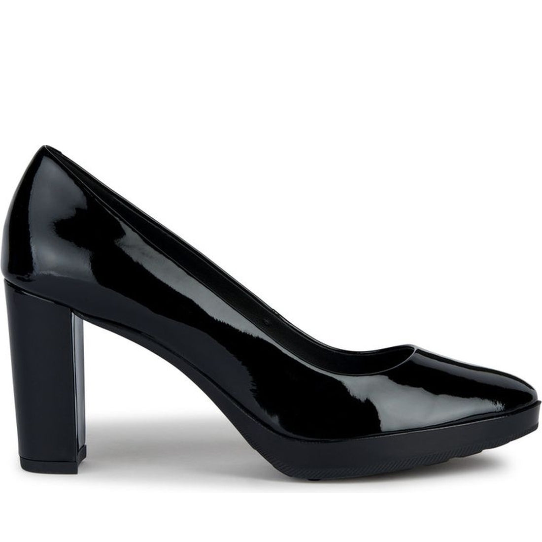 Geox womens black walk pleasure 85 pumps | Vilbury London