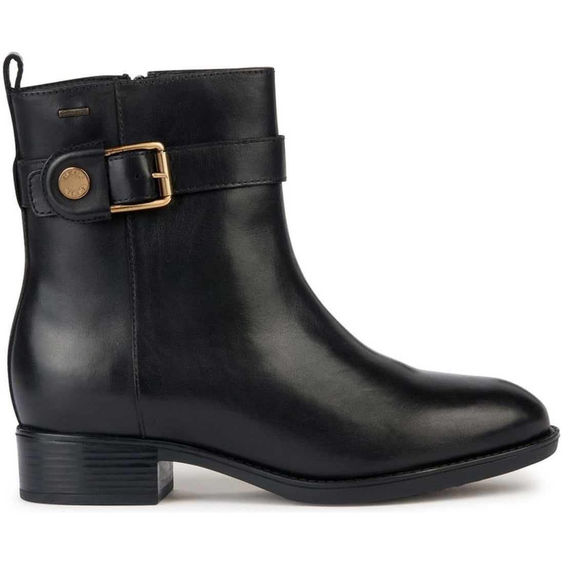 Geox womens black felicity abx booties | Vilbury London