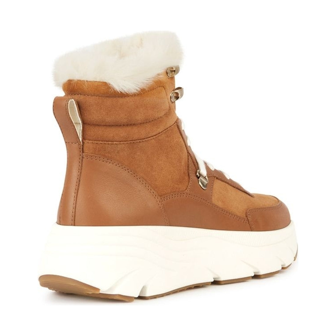 Geox womens cognac diamanta booties | Vilbury London