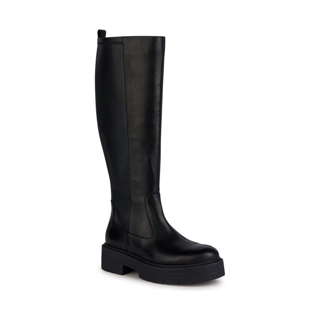Geox womens black spherica ec7 boots | Vilbury London
