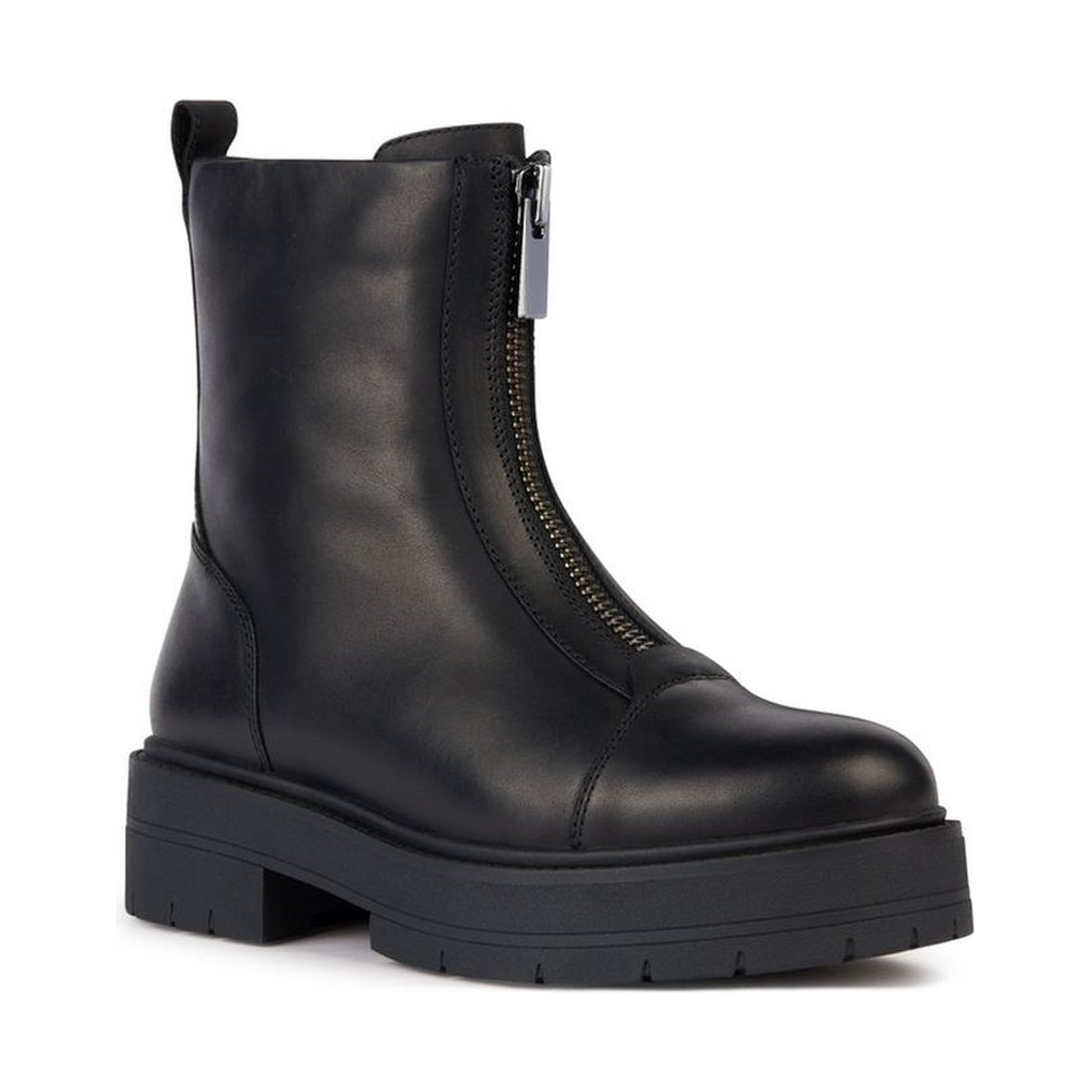 Geox womens black spherica ec7 booties | Vilbury London