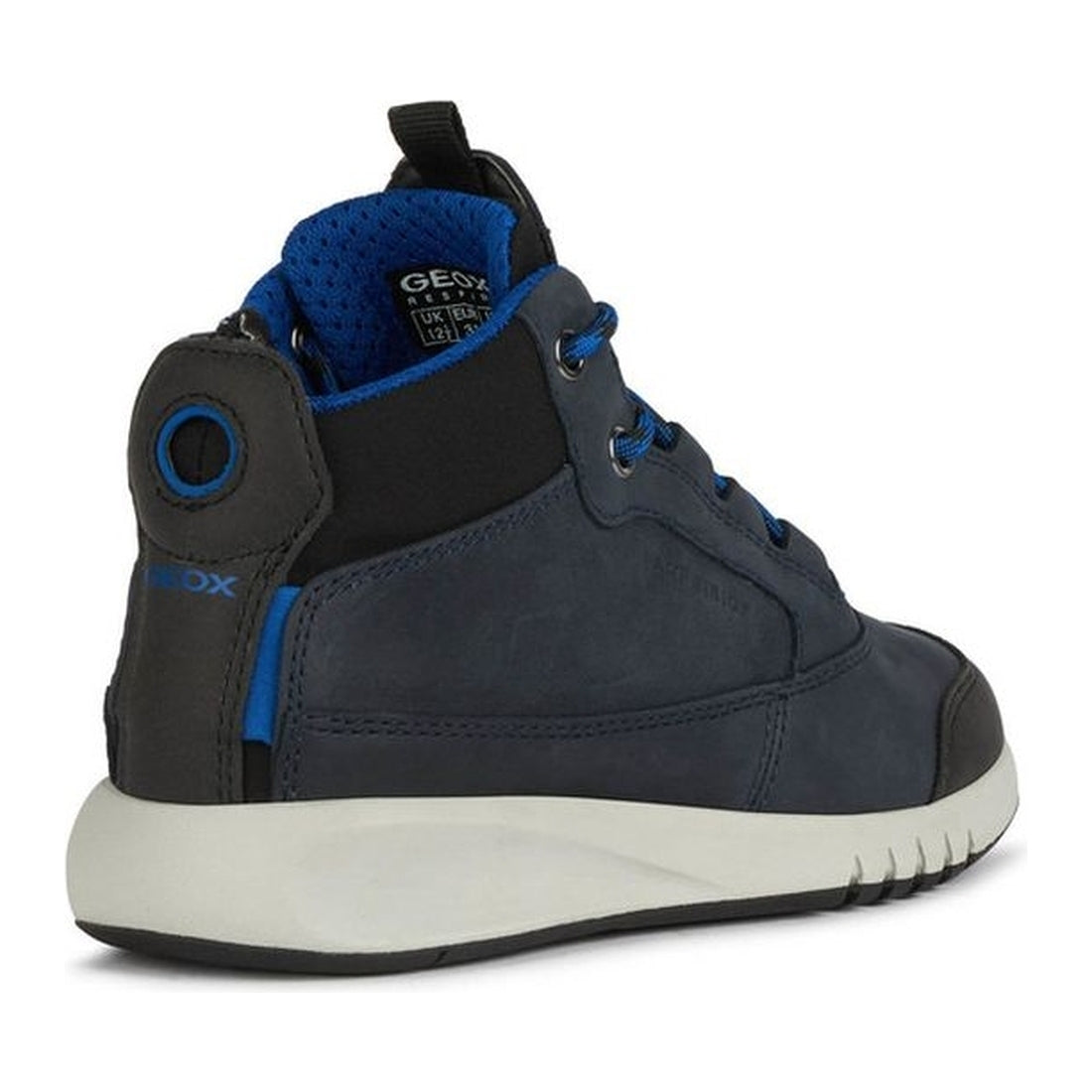 Geox boys navy, royal aeranter abx booties | Vilbury London