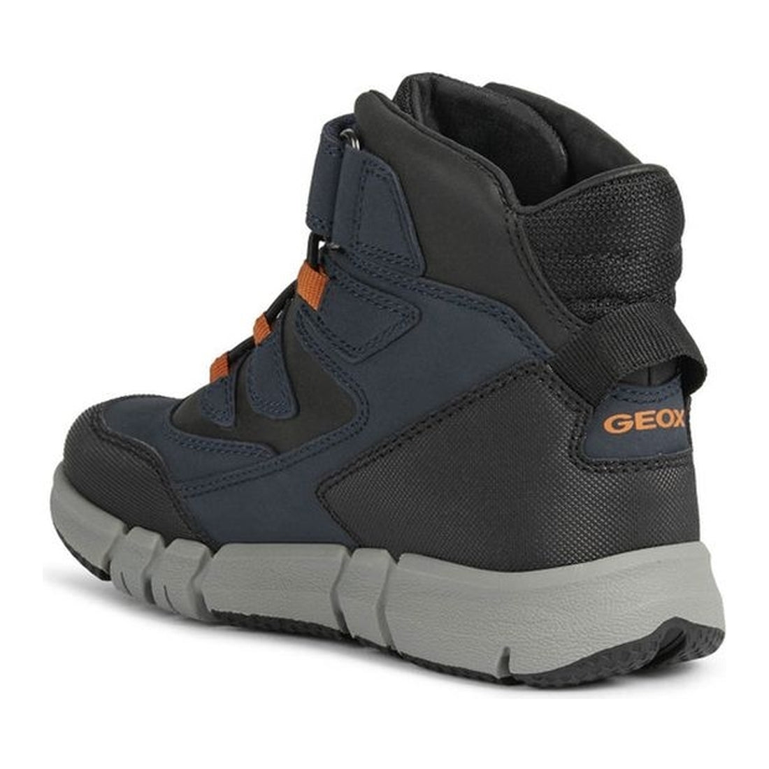 Geox boys navy, grey flexyper abx booties | Vilbury London