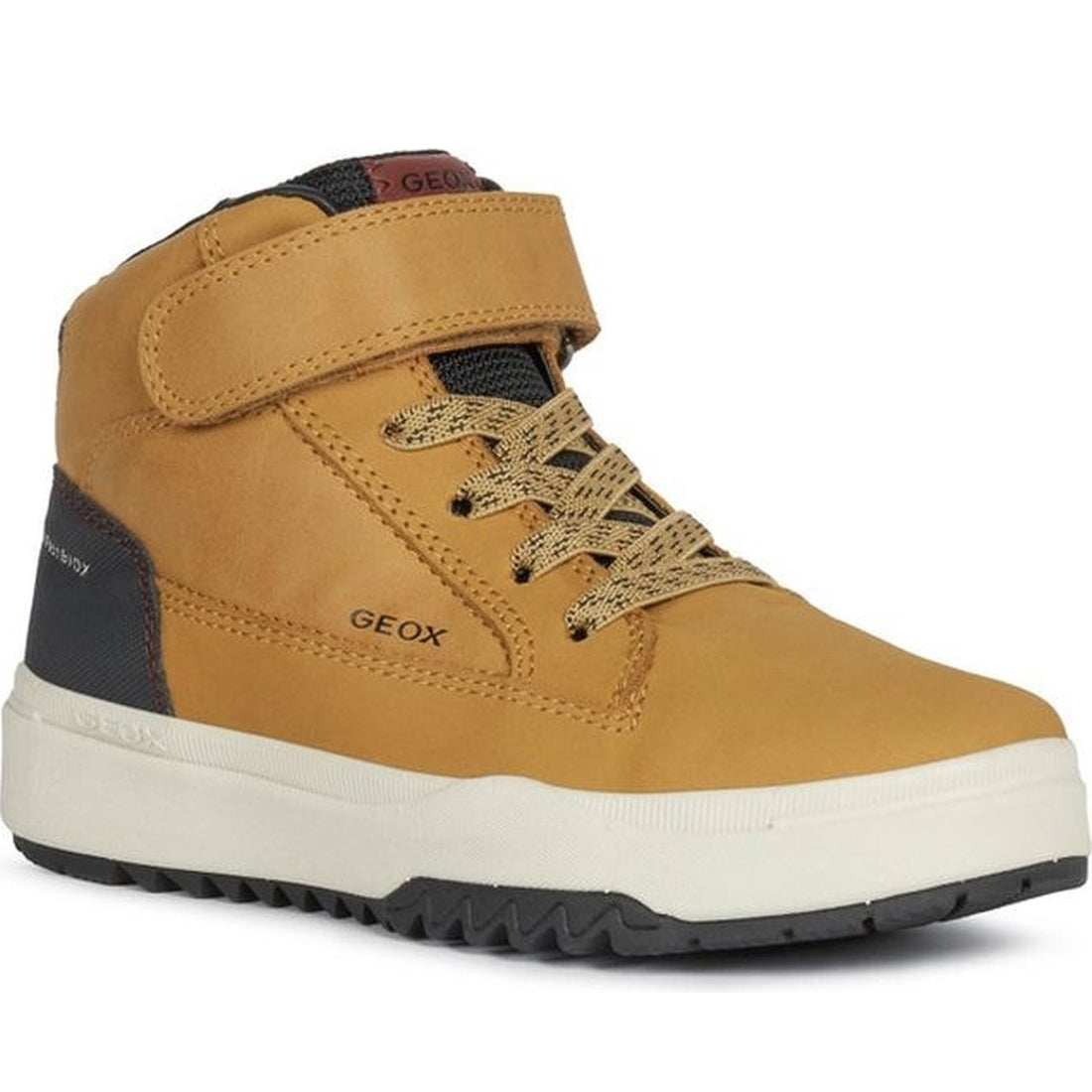 Geox boys dk yellow, black bunshee abx booties | Vilbury London