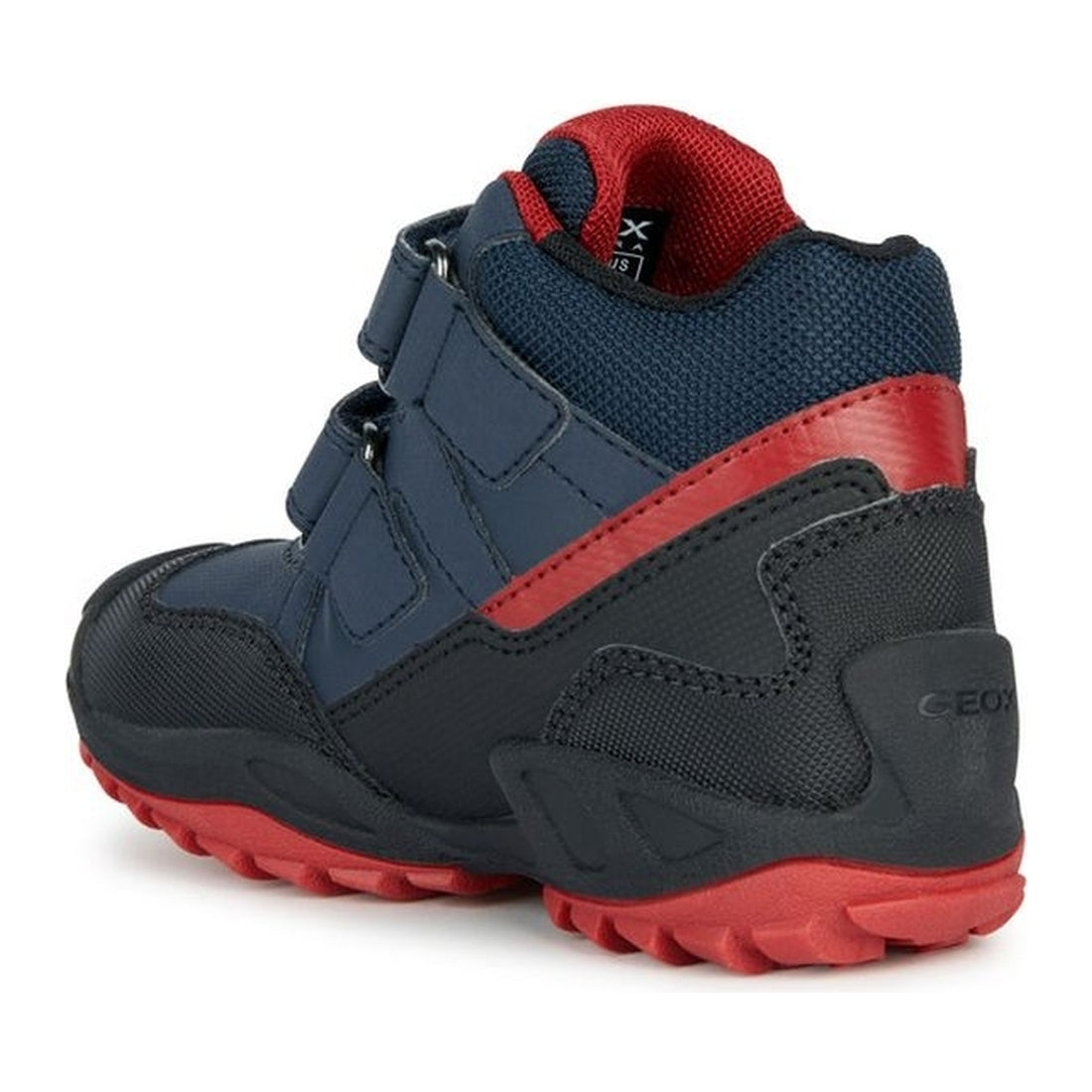 Geox boys navy, red new savage booties | Vilbury London