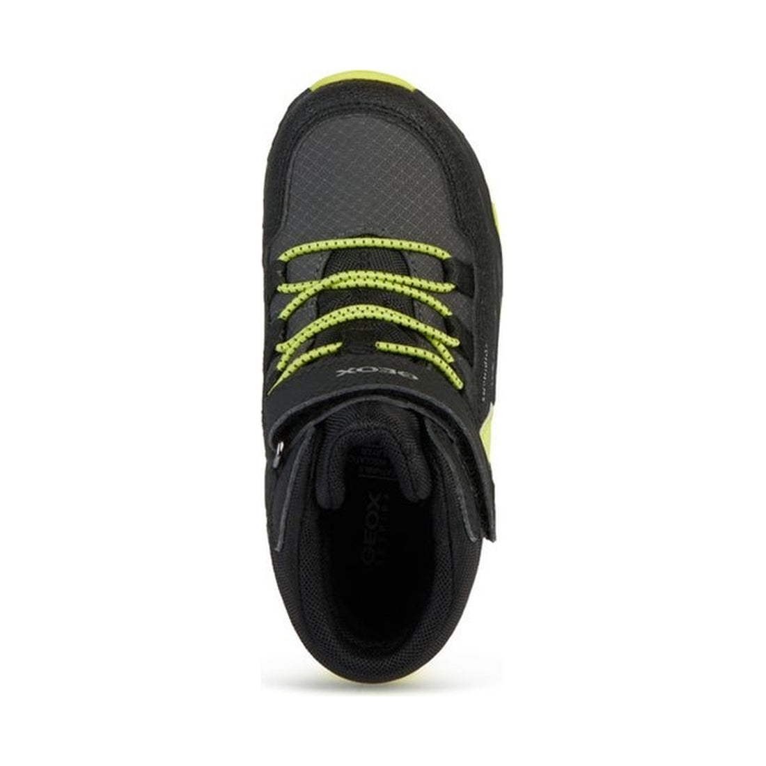 Geox boys black, lime sentiero abx booties | Vilbury London