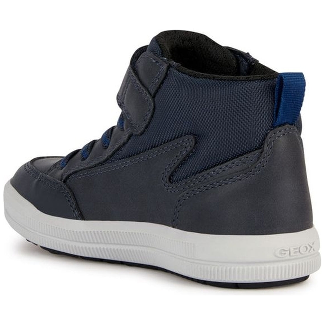 Geox boys navy, avio arzach booties | Vilbury London