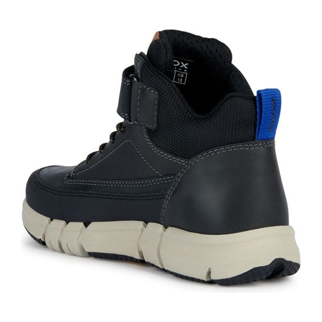 Geox boys black flexyper booties | Vilbury London