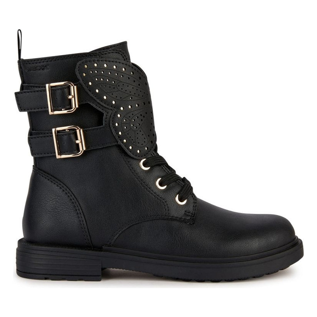 Geox girls black eclair booties | Vilbury London