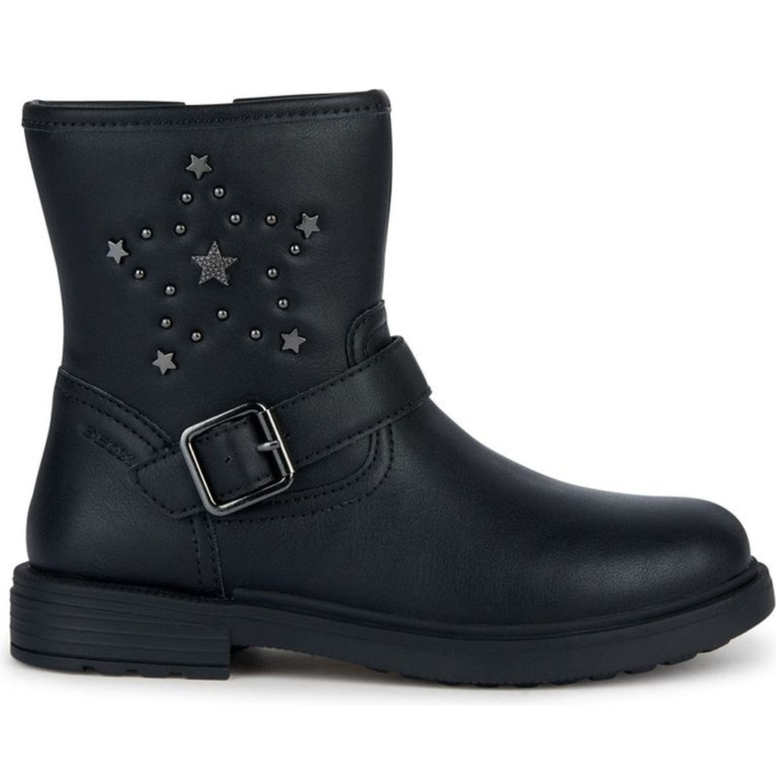 Geox girls black eclair booties | Vilbury London