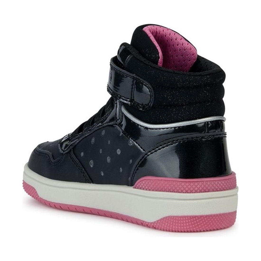 Geox girls black, fuchsia washiba booties | Vilbury London