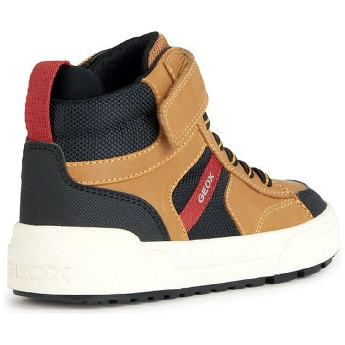 Geox boys black, dk yellow flexyper plus booties | Vilbury London