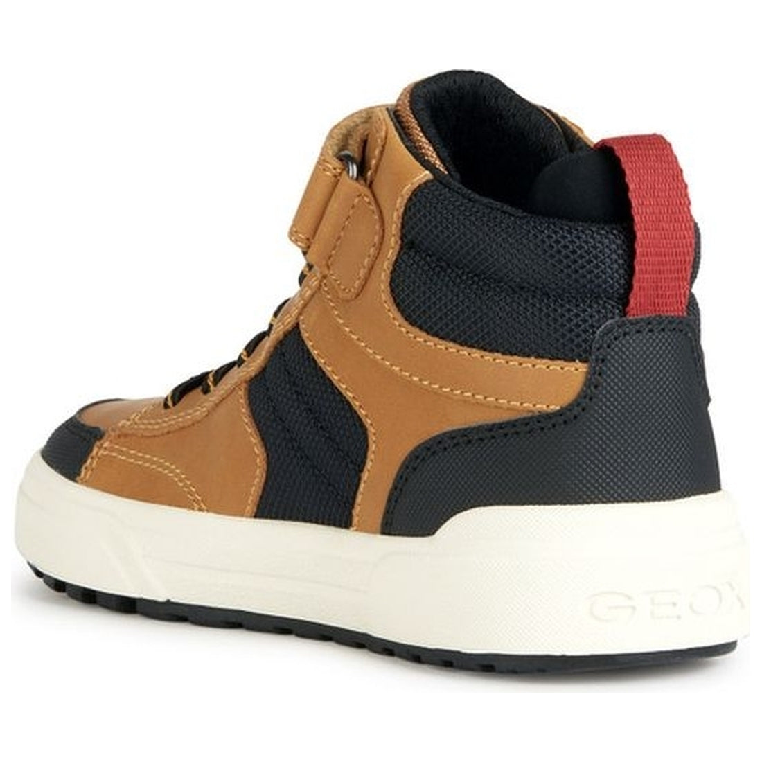 Geox boys black, dk yellow flexyper plus booties | Vilbury London