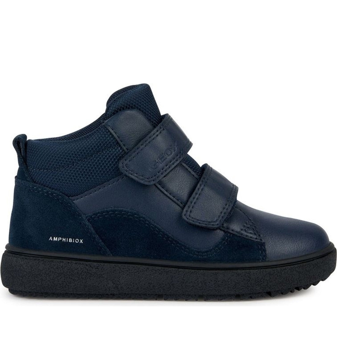 Geox boys navy theleven abx booties | Vilbury London