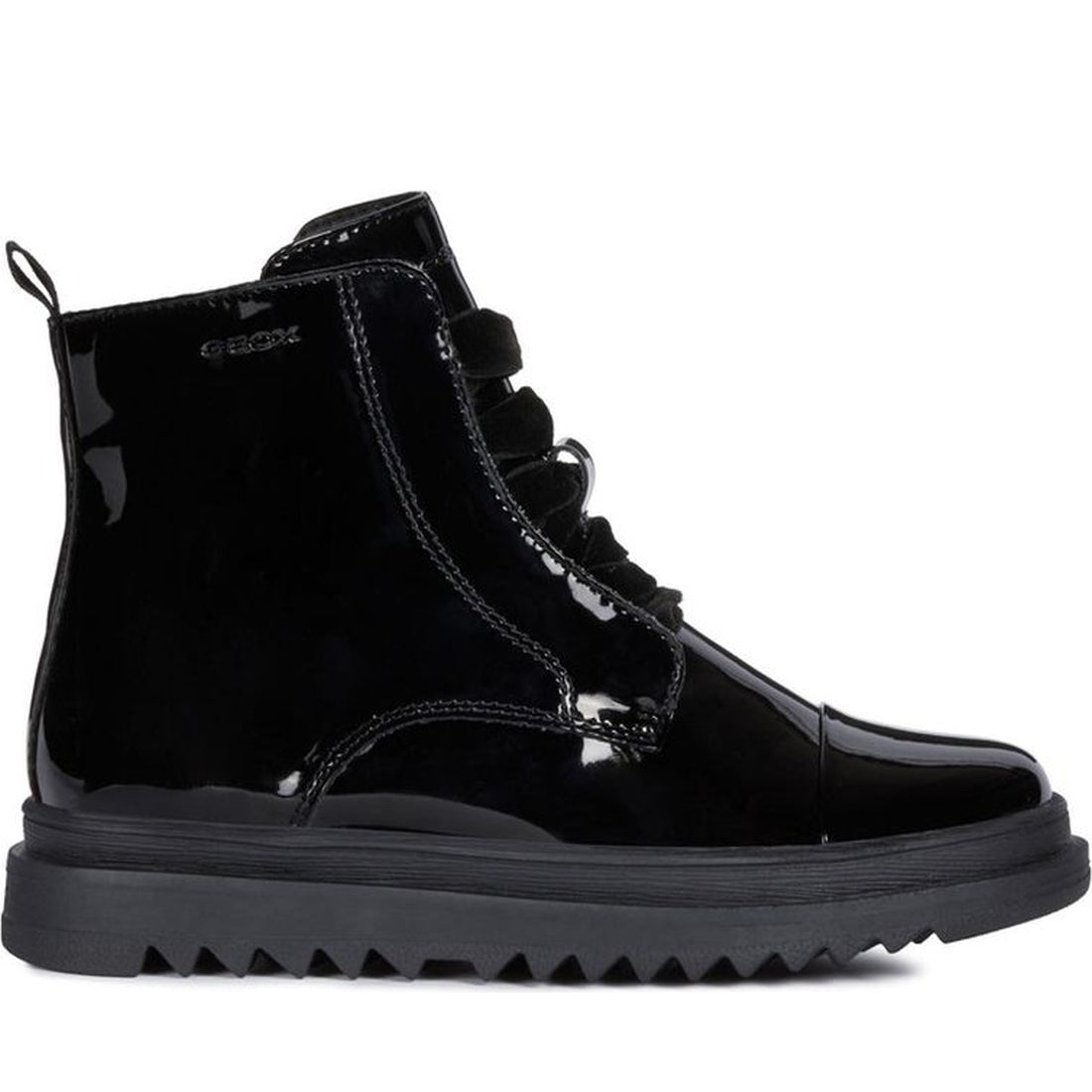 Geox girls black gillyjaw booties | Vilbury London