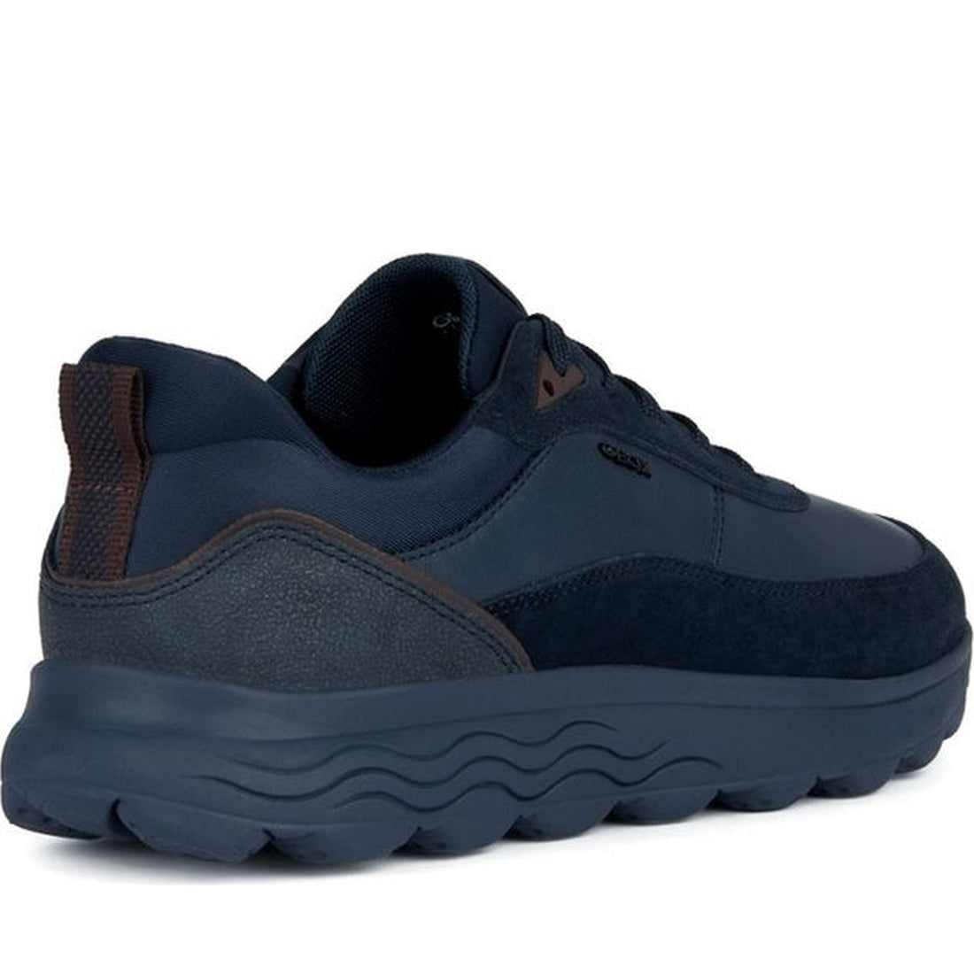 Geox mens navy spherica sport shoe | Vilbury London