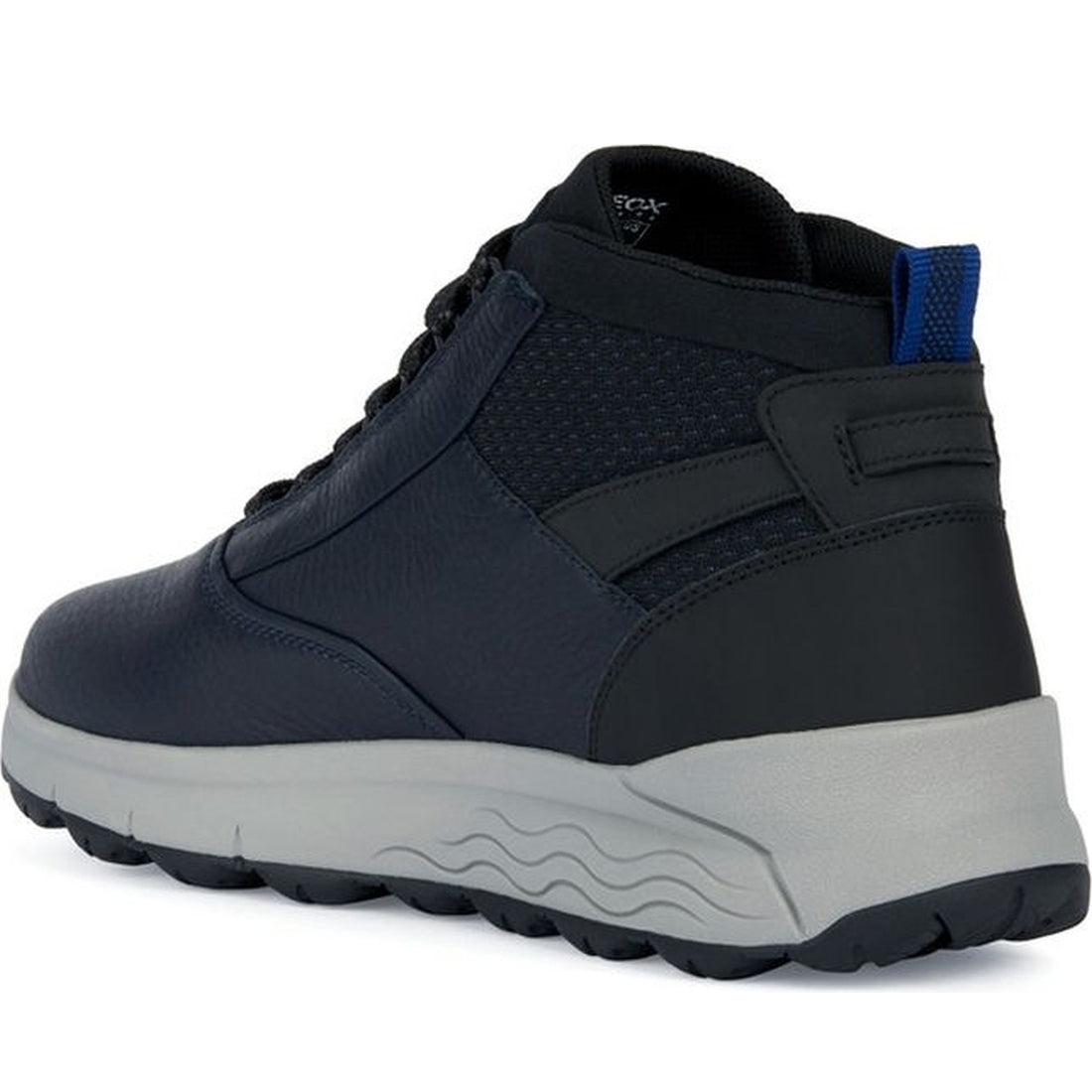 Geox mens navy spherica 4x4 abx booties | Vilbury London