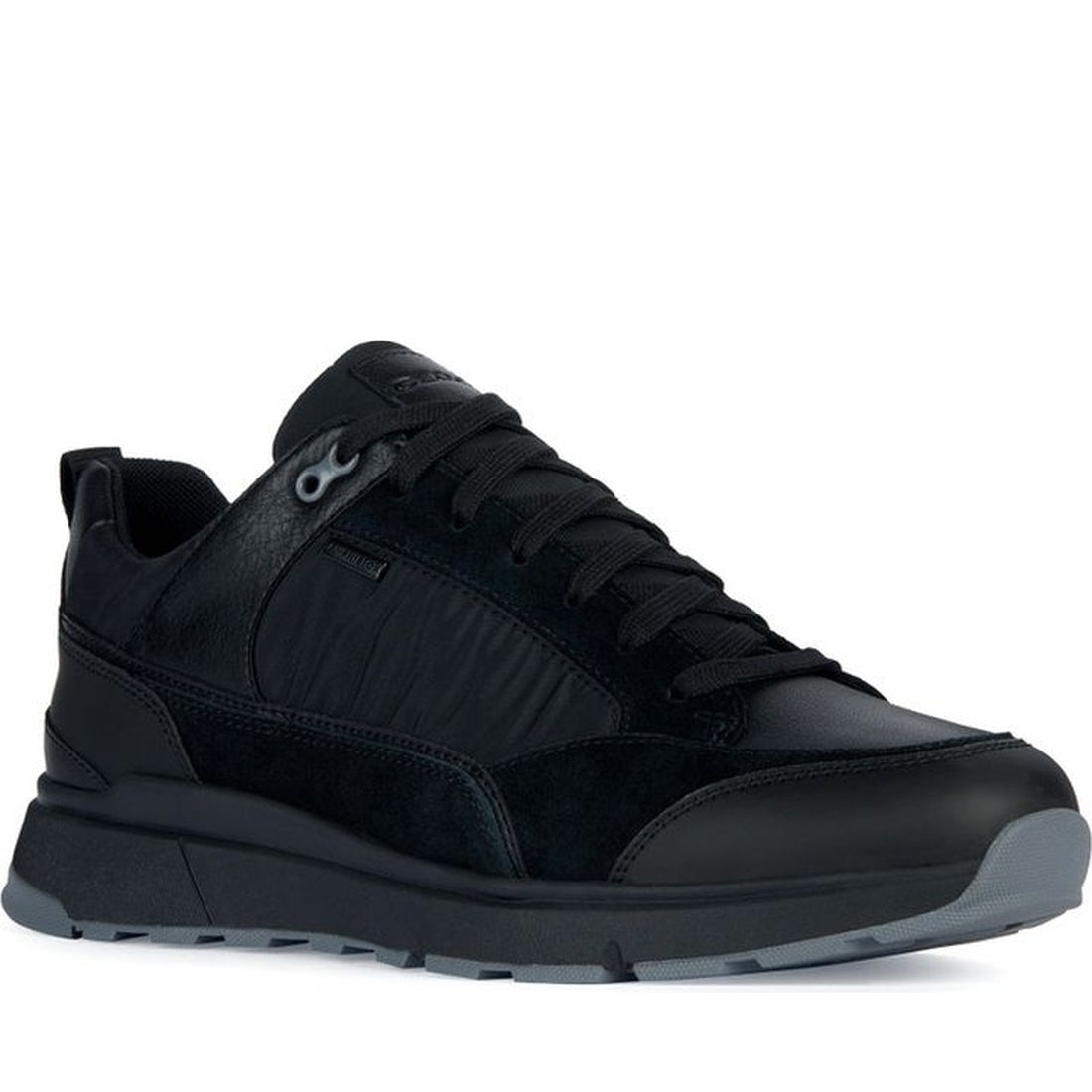 Geox mens black dolomia abx sport shoe | Vilbury London