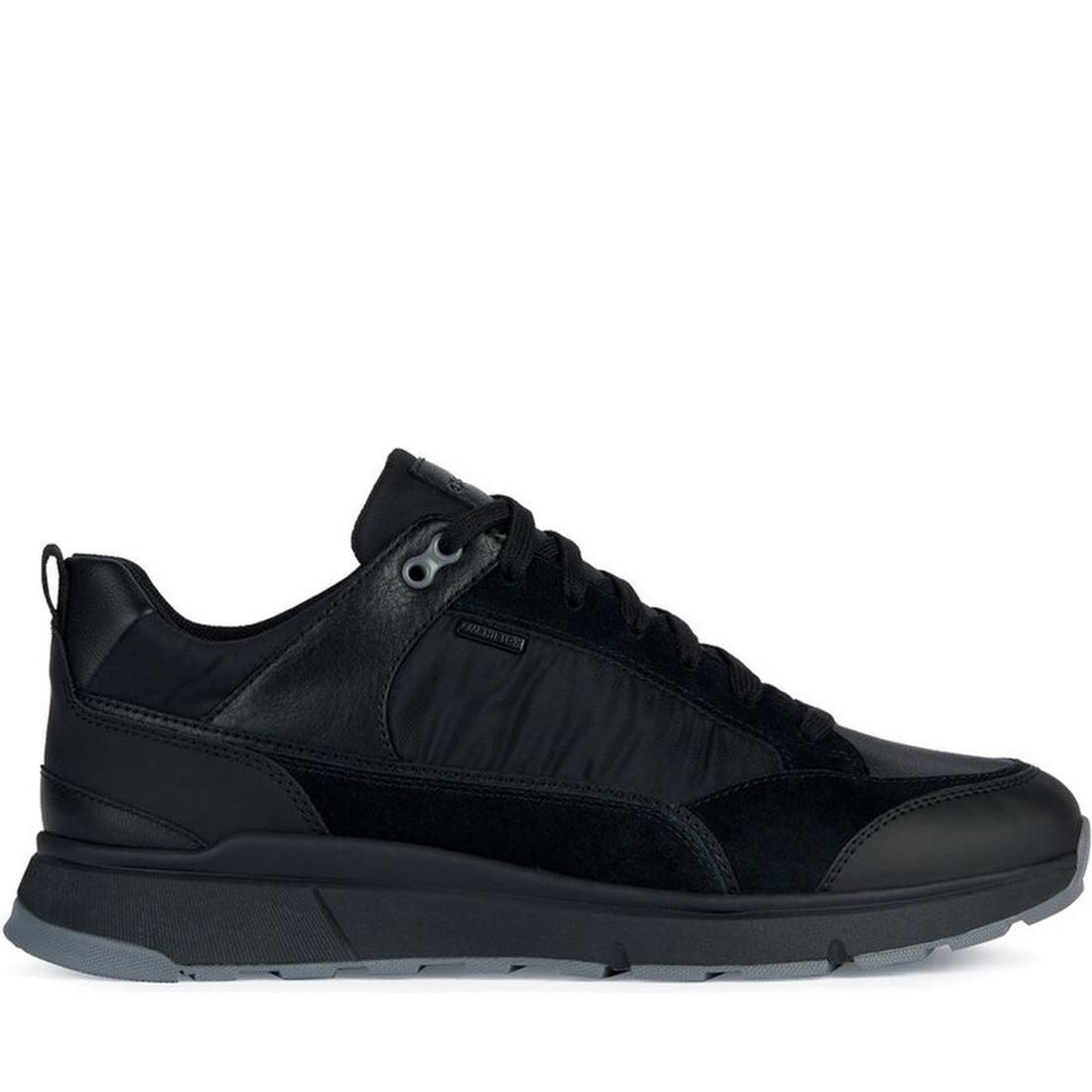 Geox mens black dolomia abx sport shoe | Vilbury London