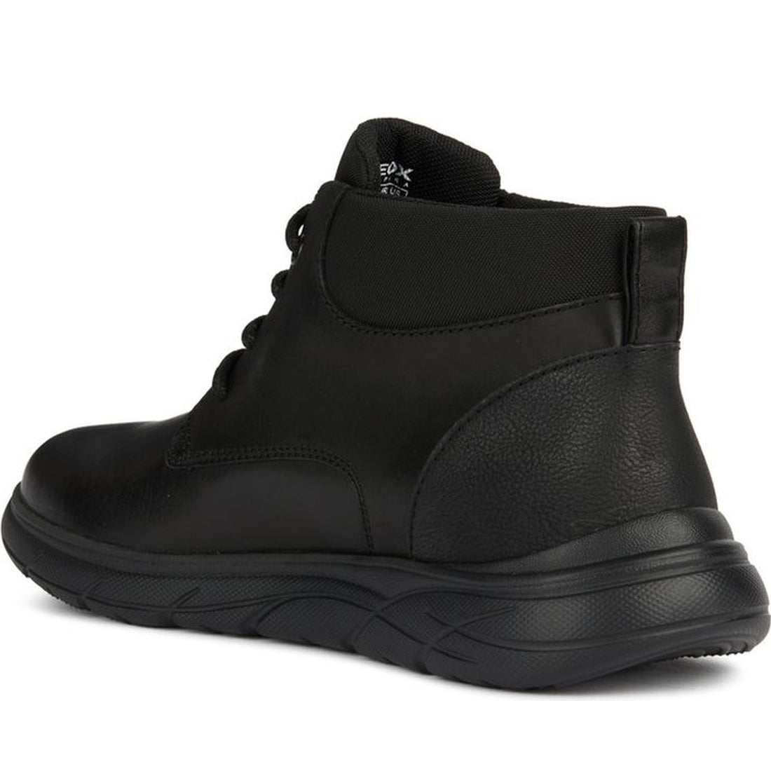 Geox mens black portello booties | Vilbury London