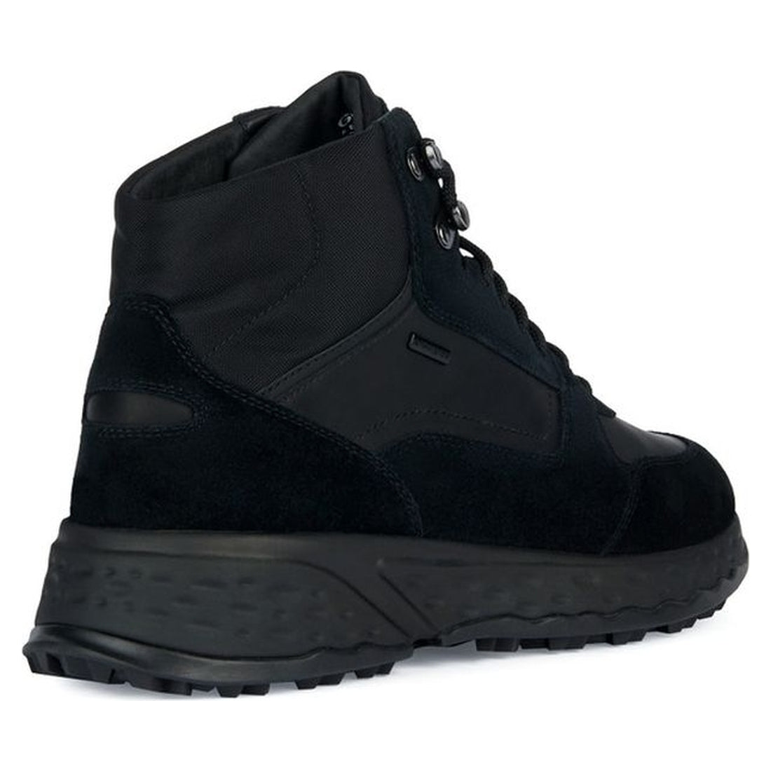 Geox mens black sterrato abx sport shoe | Vilbury London