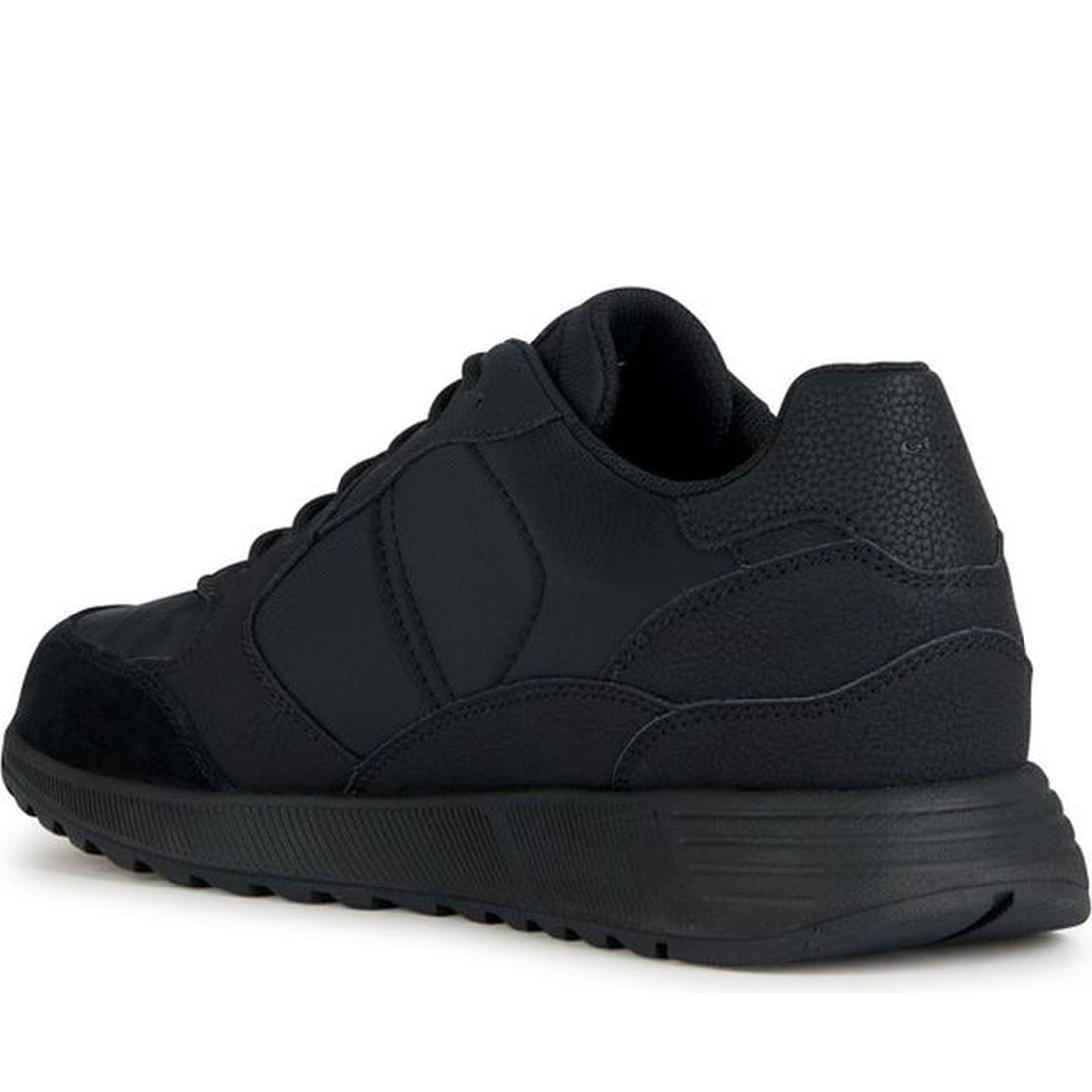 Geox mens black molveno sport shoe | Vilbury London