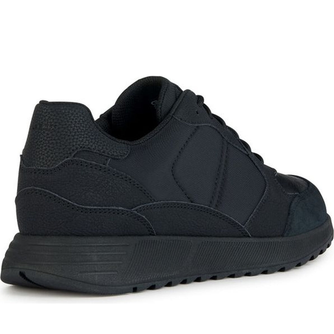 Geox mens black molveno sport shoe | Vilbury London