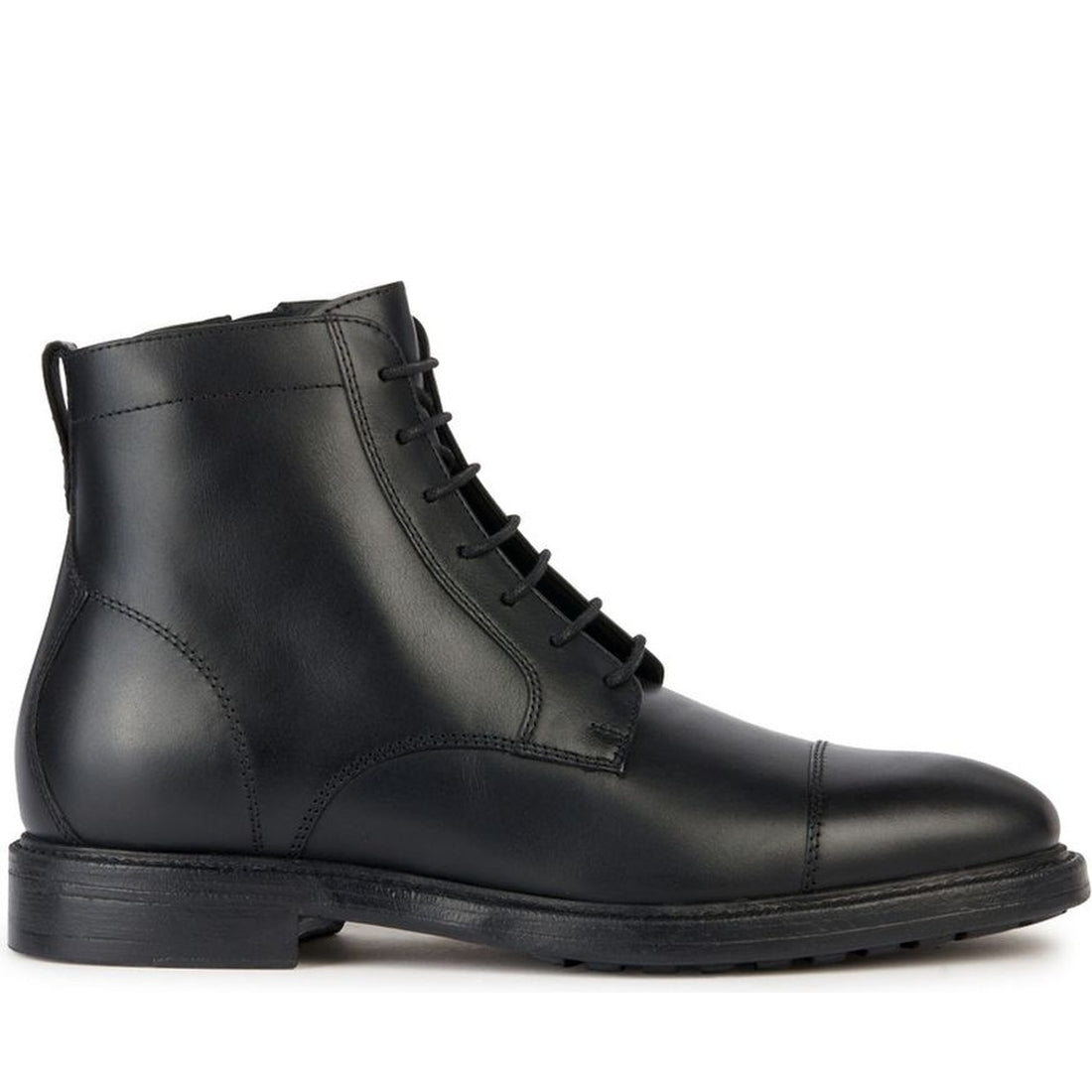 Geox mens black tiberio booties | Vilbury London