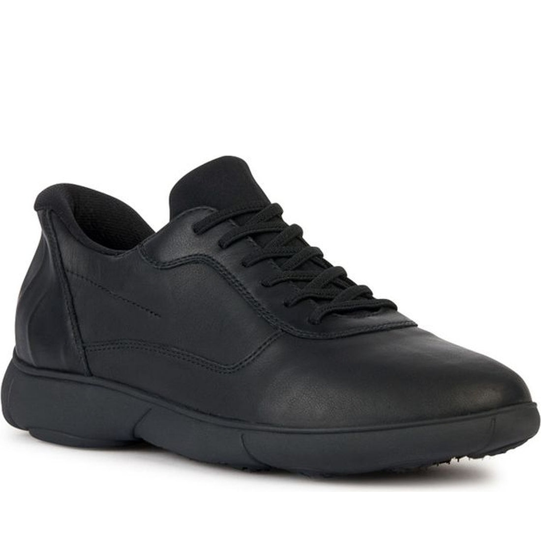 Geox mens black nebula 2.0 sport shoe | Vilbury London