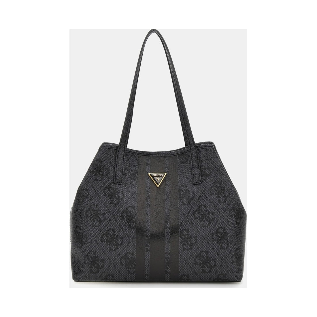 Guess womens coal logo vikky tote | Vilbury London