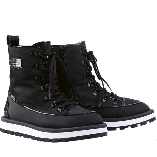 Hogl womens black walker booties | Vilbury London