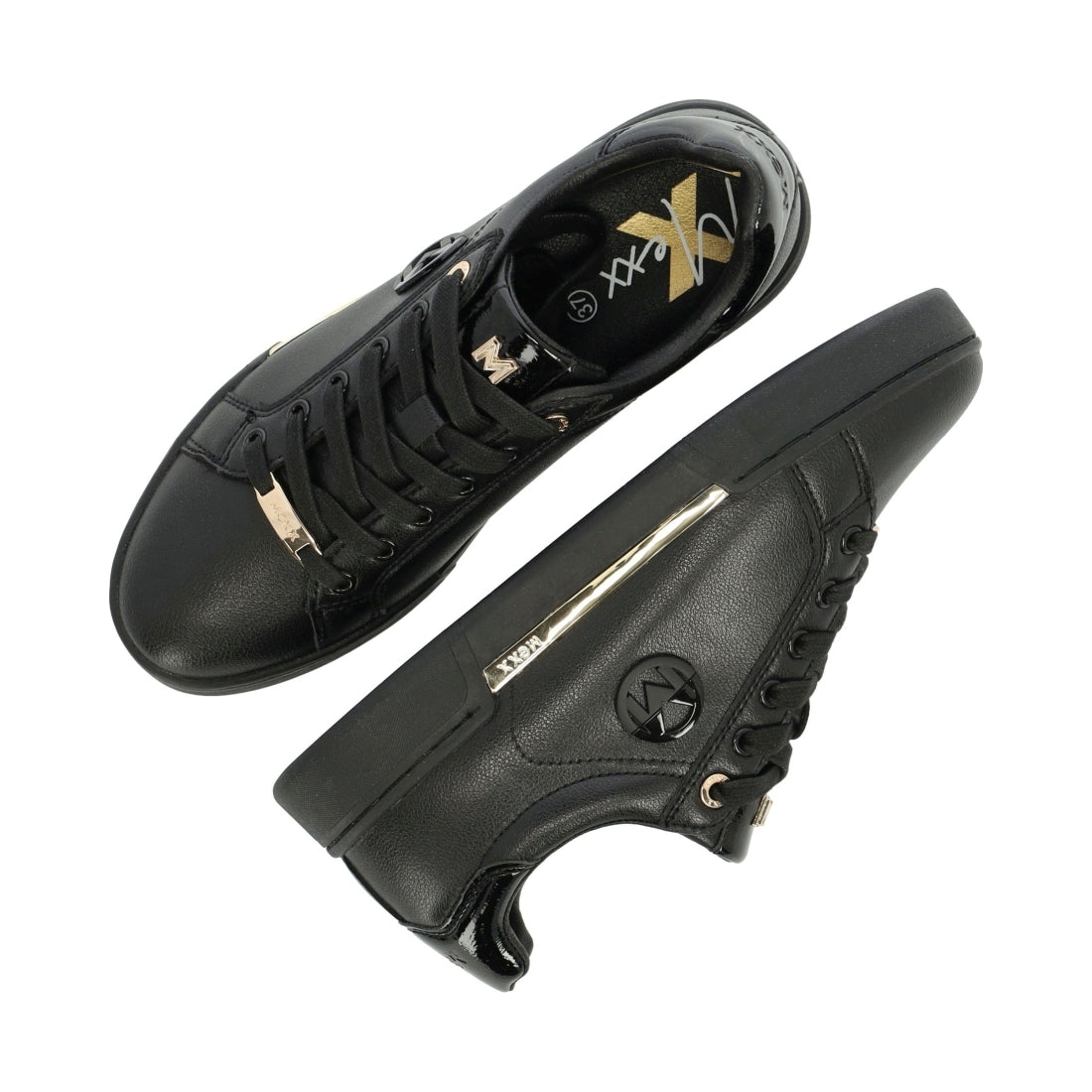 Mexx womens black helexx sport shoe | Vilbury London