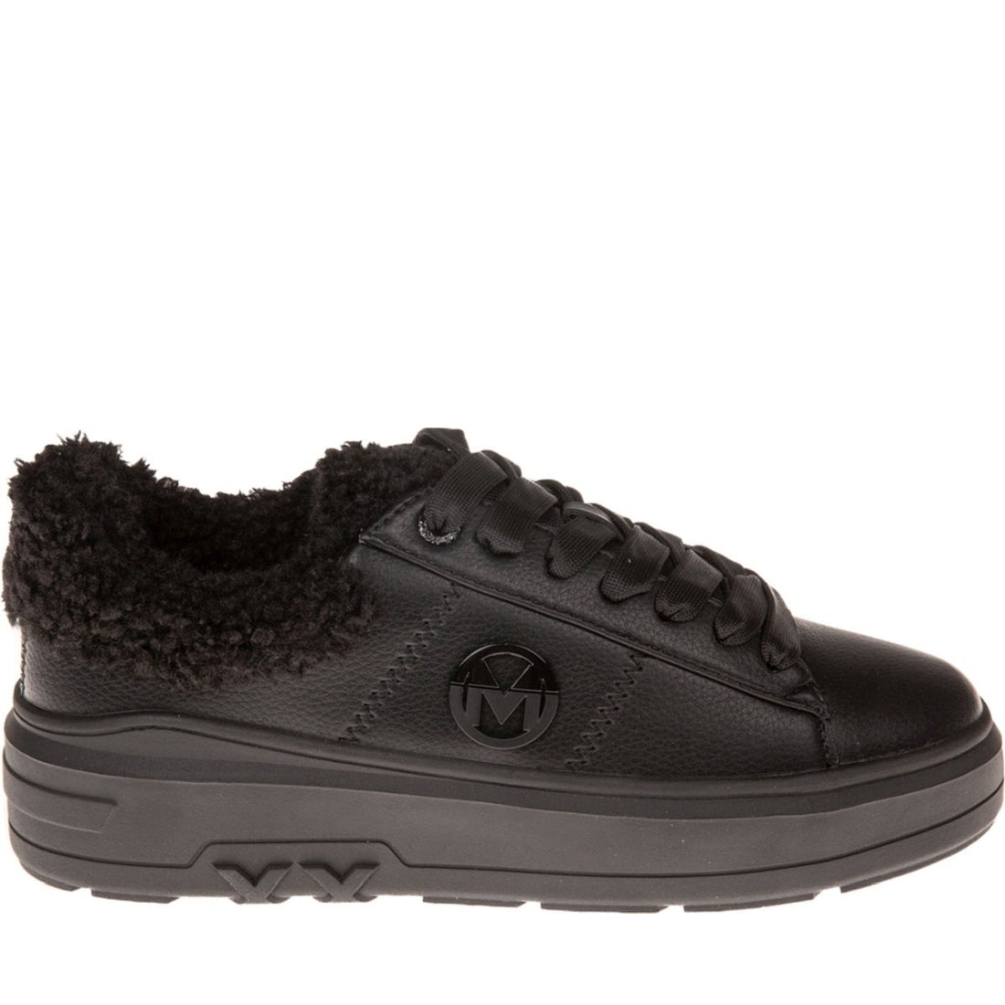 Mexx womens black mina sport shoe | Vilbury London