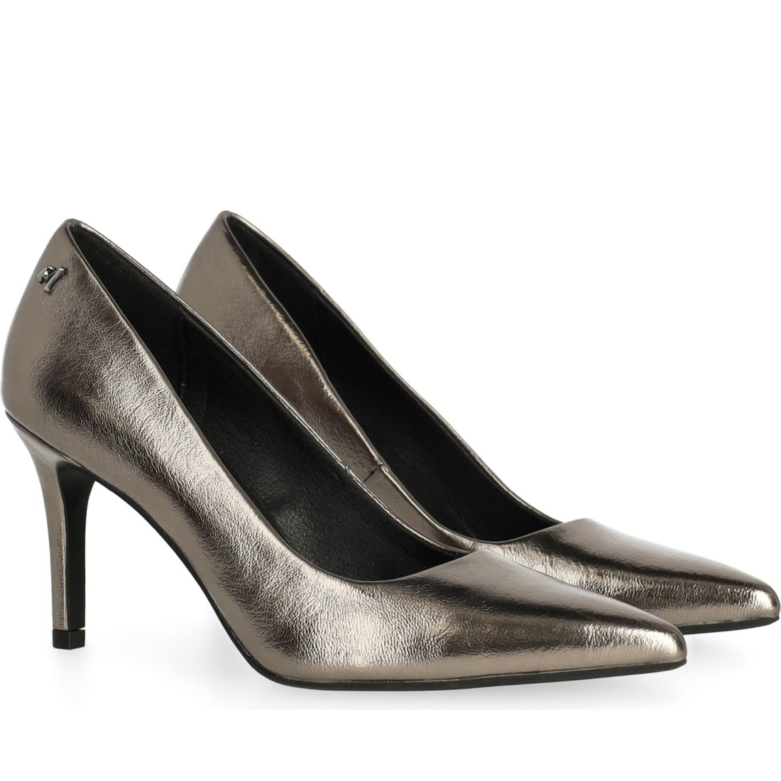 Mexx womens gun metal minou pumps | Vilbury London