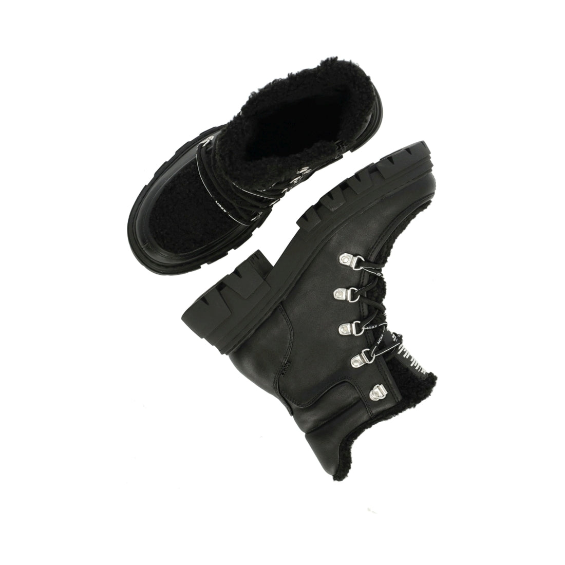 Mexx womens black kold booties | Vilbury London