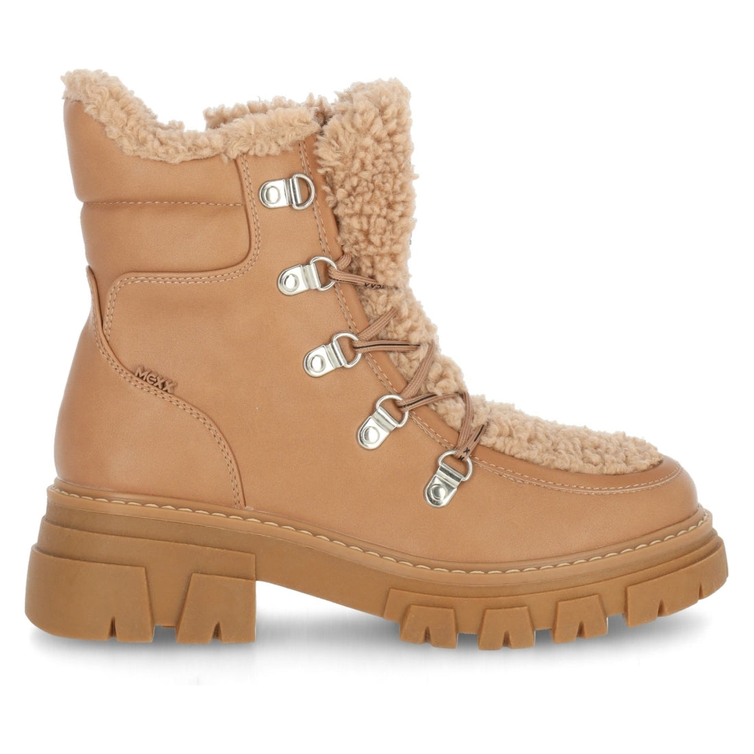 Mexx womens camel kold booties | Vilbury London