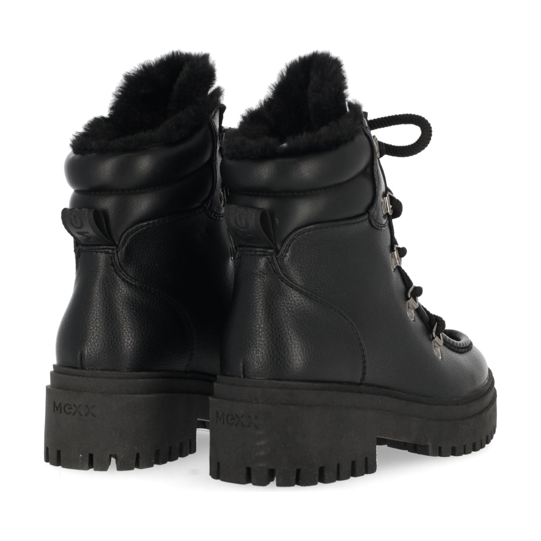 Mexx womens black montana booties | Vilbury London