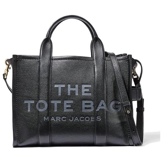 Marc Jacobs womens black the medium tote | Vilbury London