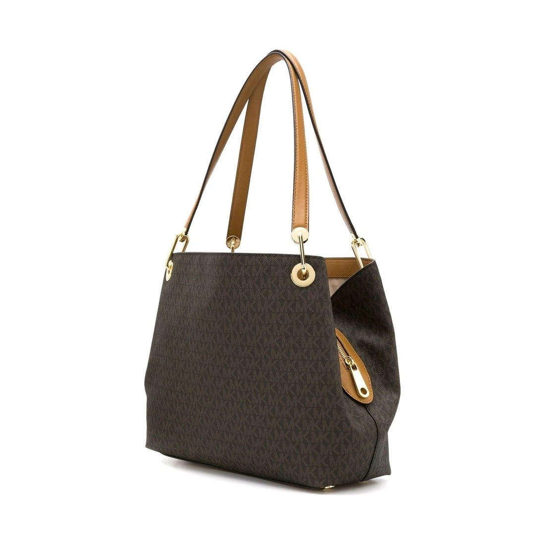 Michael Kors womens brown lg shoulder tote | Vilbury London