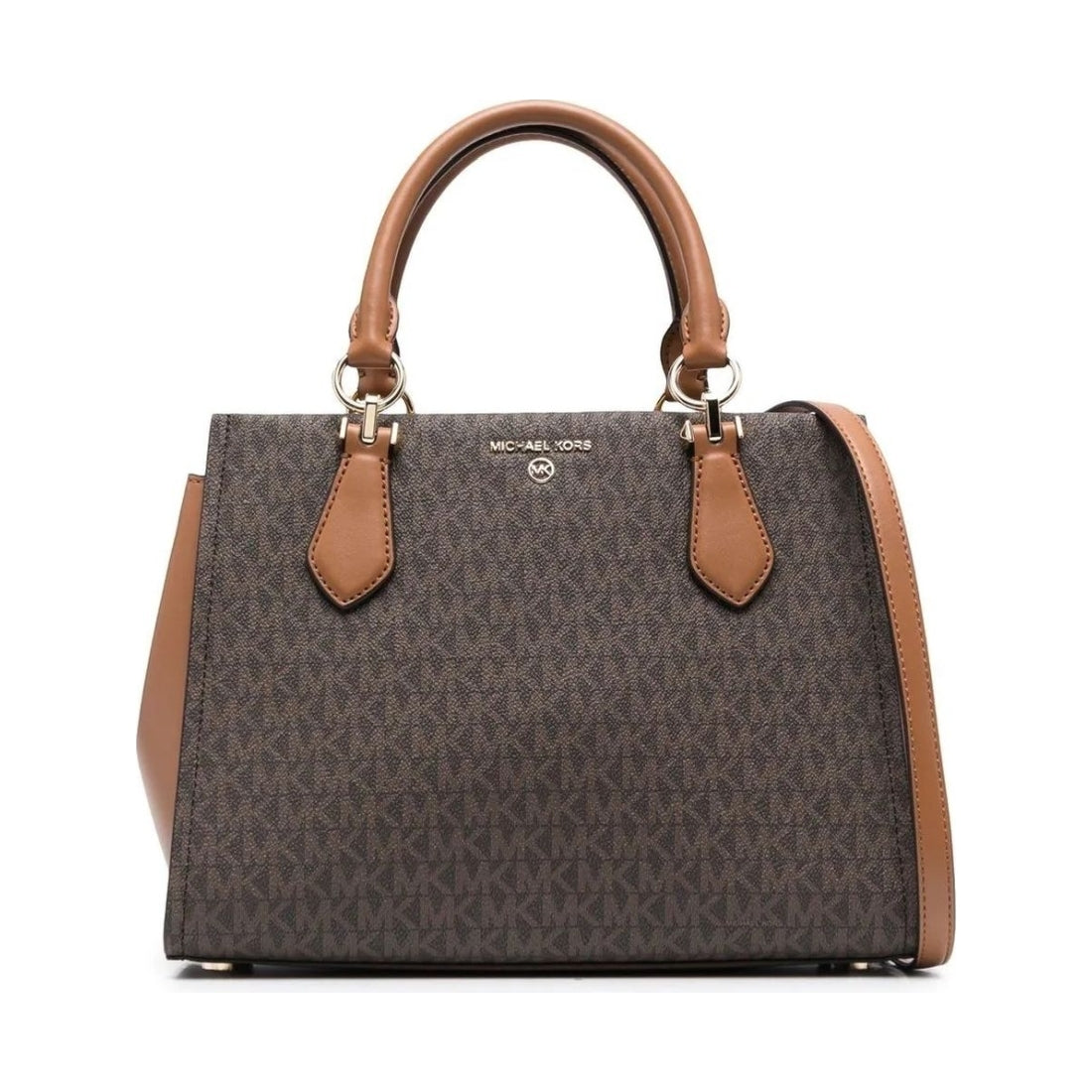 Michael Kors womens brn, acorn md satchel | Vilbury London