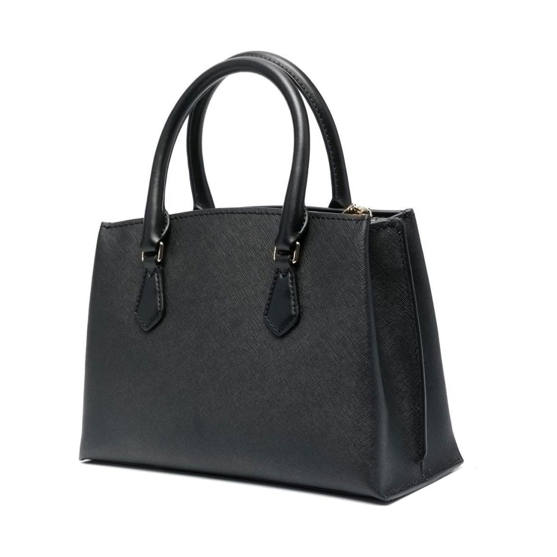 Michael Kors womens black sm satchel | Vilbury London