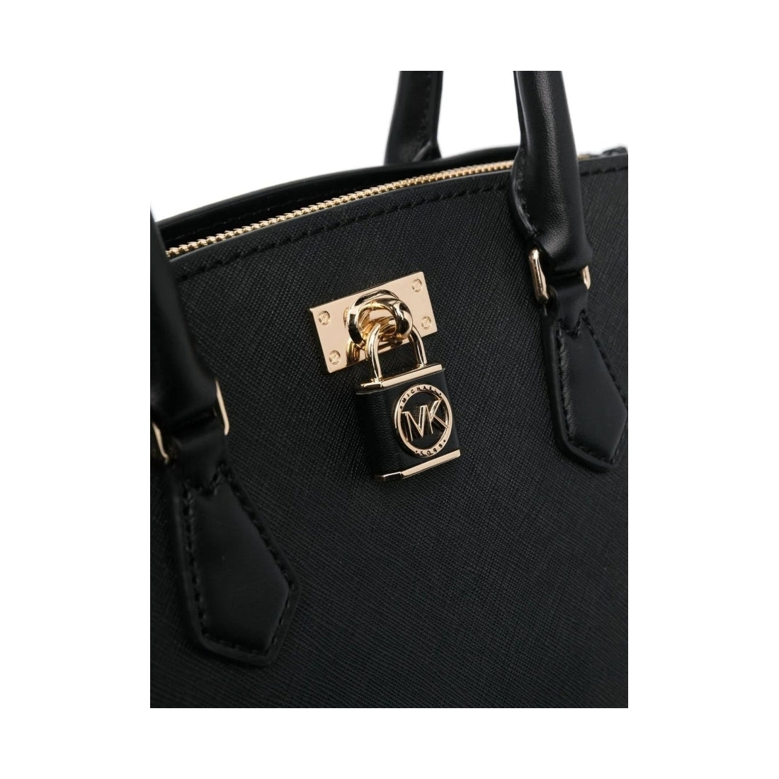 Michael Kors womens black sm satchel | Vilbury London