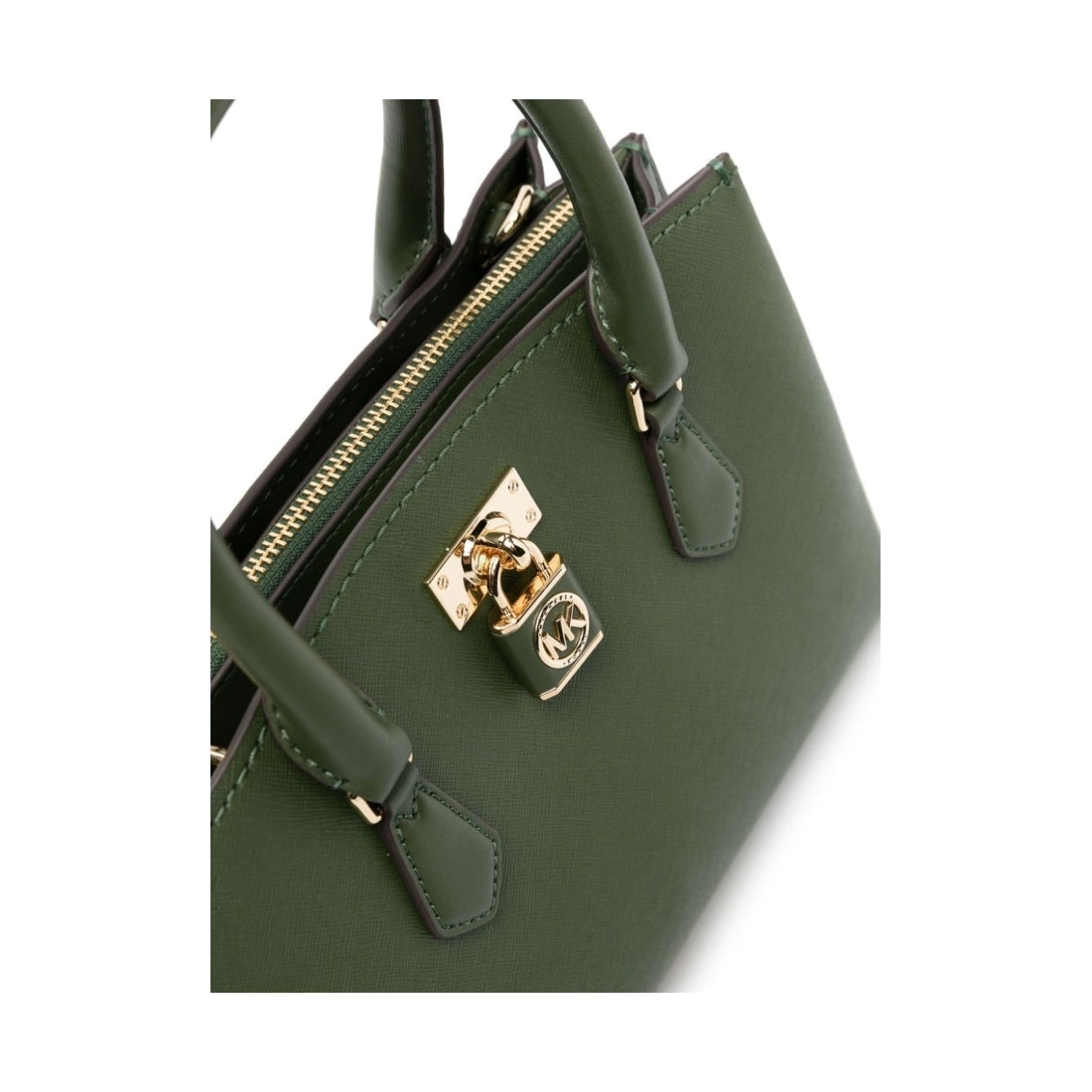 Michael Kors womens amazon green sm satchel | Vilbury London