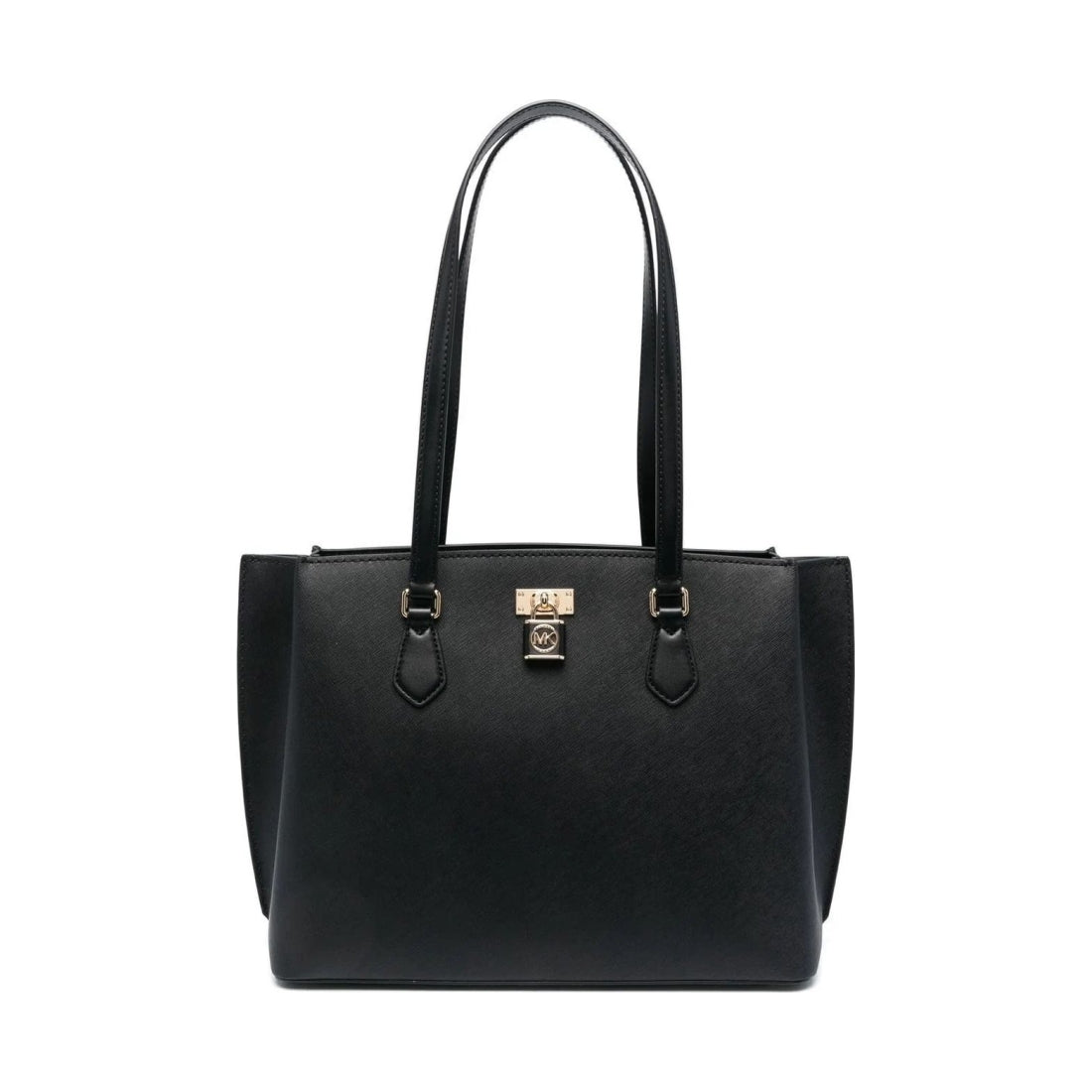 Michael Kors womens black lg top-zip tote | Vilbury London